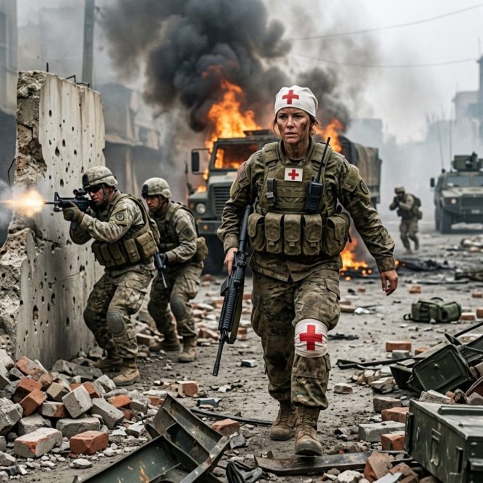 Nurse_with_rifle_in_battle_202604301150